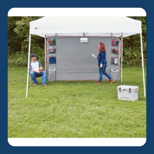 Trail Shade Wall, 10' x 6' with Storage Bag,