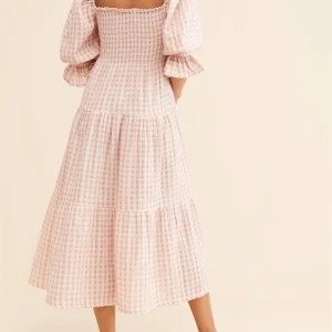 Maternity Floral Print Dress Perfect for Fall Baby Showers and Beyond