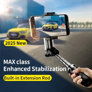 Handheld Selfie Stick Tripod Stand Foldable Phone Holder With Bluetooth