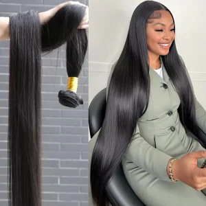 Bone Straight 100% Real Human Hair Extensions