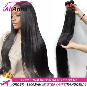 ALIANNA  Human Raw Hair Weave Bundle Hair Extensions